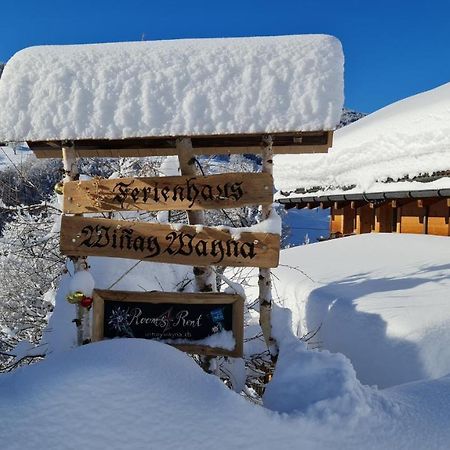 Ferienhaus & Ferienwohnung Winay Wayna Gotschna Blick Klosters Εξωτερικό φωτογραφία