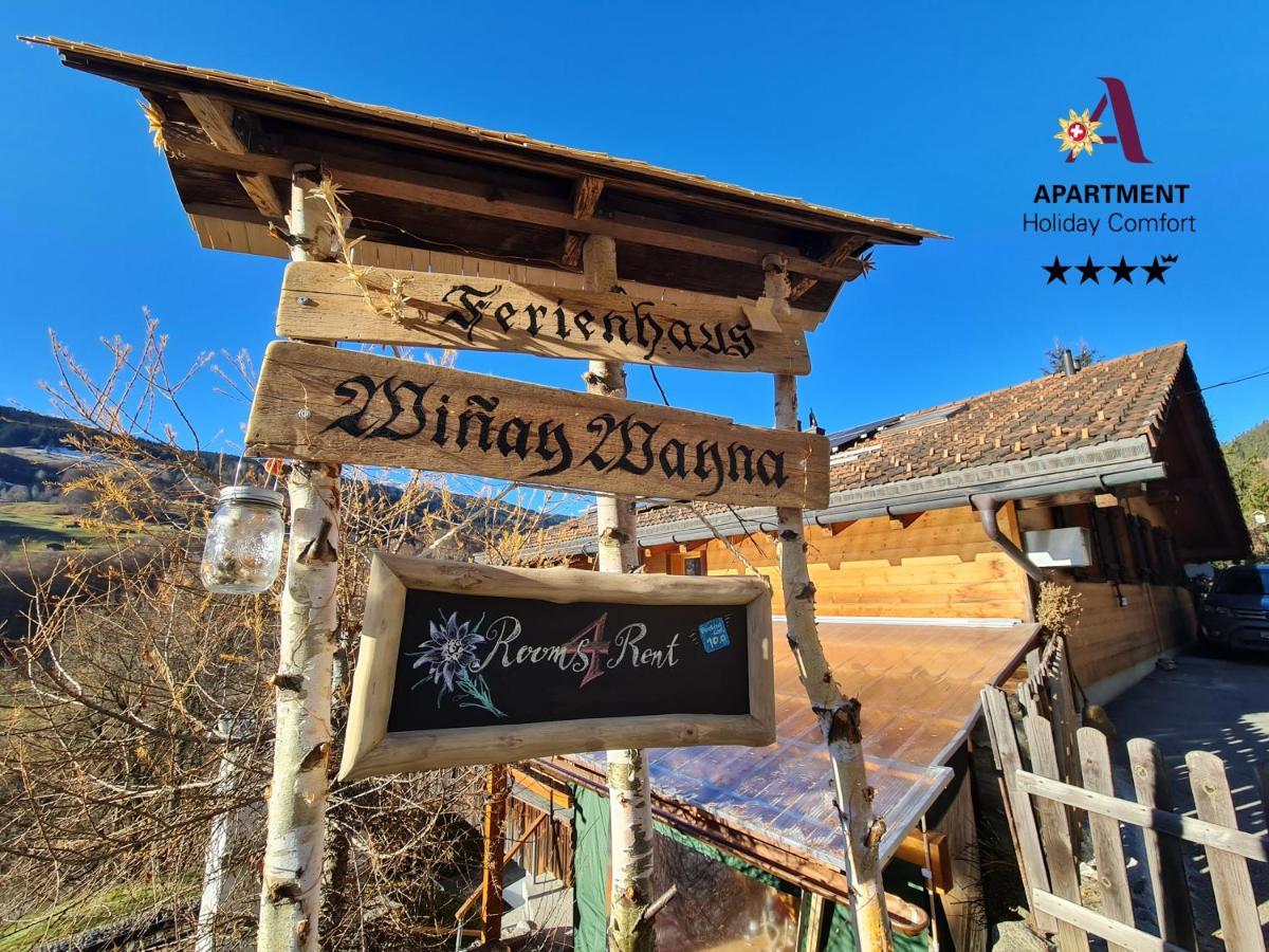 Ferienhaus & Ferienwohnung Winay Wayna Gotschna Blick Klosters Εξωτερικό φωτογραφία