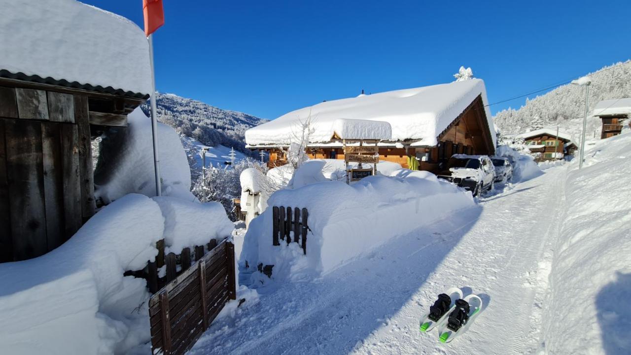 Ferienhaus & Ferienwohnung Winay Wayna Gotschna Blick Klosters Εξωτερικό φωτογραφία