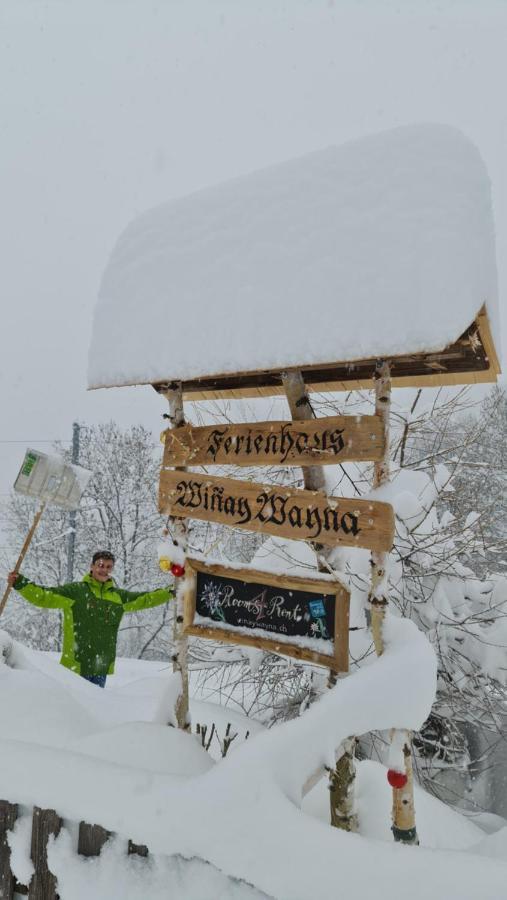 Ferienhaus & Ferienwohnung Winay Wayna Gotschna Blick Klosters Εξωτερικό φωτογραφία