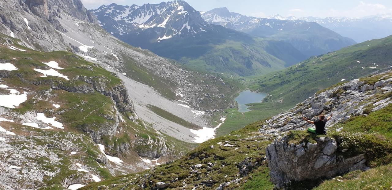 Ferienhaus & Ferienwohnung Winay Wayna Gotschna Blick Klosters Εξωτερικό φωτογραφία